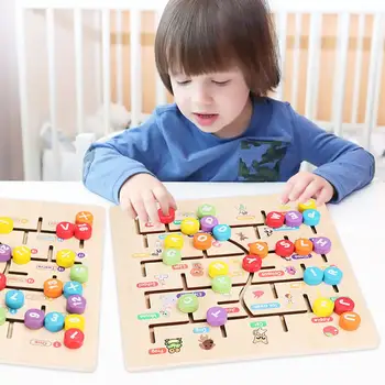 Kids ABC Alphabet Game Toddlers Wooden Puzzle Learning Toys For Early Developmental Activity Motor Skills And Color Recognition
Kids ABC Alphabet Game Toddlers Wooden Puzzle Learning Toys For Early Developmental Activity Motor Skills And Color Recognition