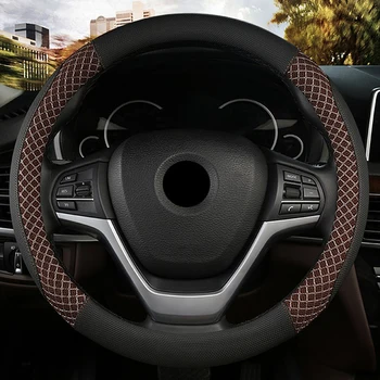 38CM Car Steering Wheel Protector Cover Ice Silk Breathable Anti-slip steering-Wheel Sleeve Protector Cover Car Universal
38CM Car Steering Wheel Protector Cover Ice Silk Breathable Anti-slip steering-Wheel Sleeve Protector Cover Car Universal