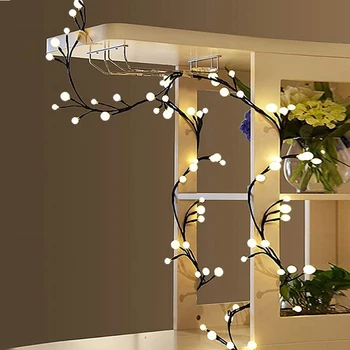 2.5M 72LED Branches Rattan Lighting Strings Warm White Double Color Light Indoor Decoration Model Light
2.5M 72LED Branches Rattan Lighting Strings Warm White Double Color Light Indoor Decoration Model Light