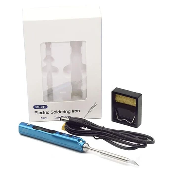SQ-001 Mini Smart Portable 65W Soldering Iron DC 12-24V Power Supply SQ-001 Electric Soldering Iron (Blue)
SQ-001 Mini Smart Portable 65W Soldering Iron DC 12-24V Power Supply SQ-001 Electric Soldering Iron (Blue)