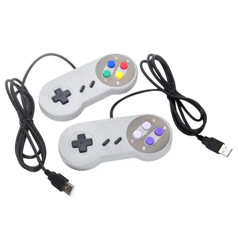 USB контроллер игровой джойстик геймпад управление Лер для Nintendo SNES коврик Windows PC MAC