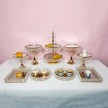 1pcs-11pcs cake table Gold Accessory Tray Dessert Metal for Wedding Mirrors pearl crystal cupcake stand
1pcs-11pcs cake table Gold Accessory Tray Dessert Metal for Wedding Mirrors pearl crystal cupcake stand