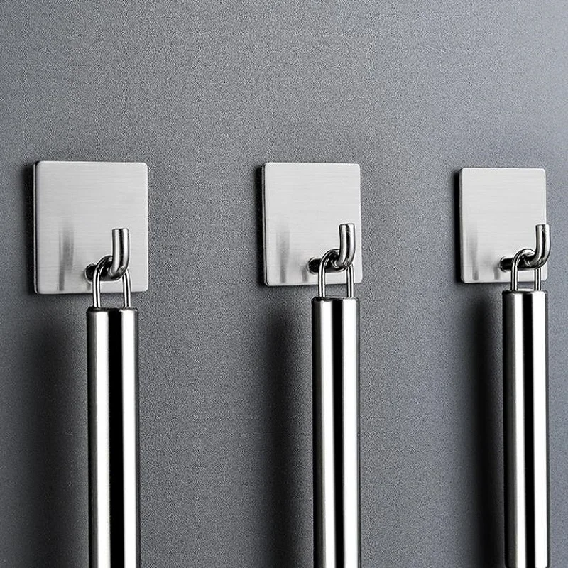 3pcs Stainless Steel Hooks Hanger Self Adhesive Robe Towel Hook for Bathroom
3pcs Stainless Steel Hooks Hanger Self Adhesive Robe Towel Hook for Bathroom