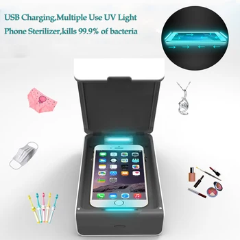Multiple Use Phone Sterilizer Box Portable Intelligent UV Light Phone Sterilizer Personal Care Sanitizer Disinfection Box
Multiple Use Phone Sterilizer Box Portable Intelligent UV Light Phone Sterilizer Personal Care Sanitizer Disinfection Box