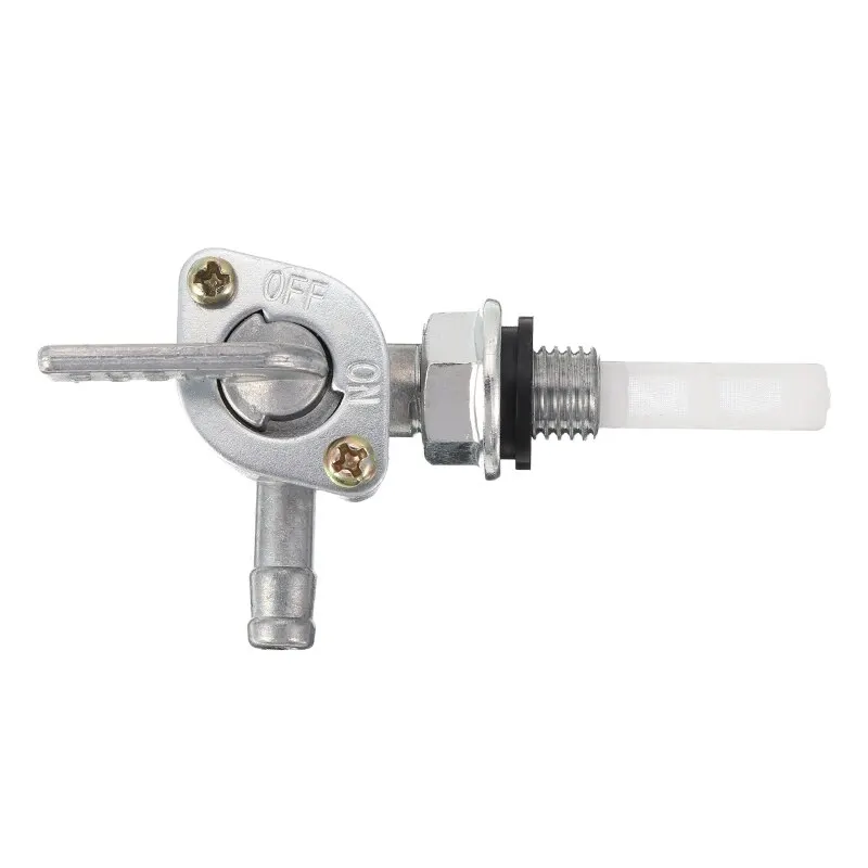 10mm Metal Motorcycle Fuel Tank Tap Switch Generator Pit Dirt Bike ATV Quad Fuel Petrol Tank Tap Petcock Switches 10mm Thread