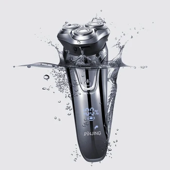 PINJING ES3 Waterproof 3D Smart Floating Blade Head Electric Men's Shaving Razor IPX7 waterproof USB Charging 3 Head LED Display
PINJING ES3 Waterproof 3D Smart Floating Blade Head Electric Men's Shaving Razor IPX7 waterproof USB Charging 3 Head LED Display