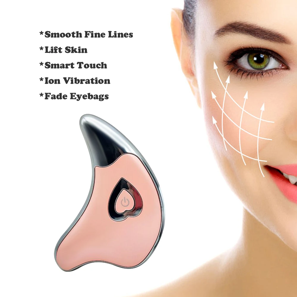 Electric Guasha Facial Massager Board Facial Steel Scraping Board Guasha Set Scraping Board Facial Massager Face Lift Care Tools
Electric Guasha Facial Massager Board Facial Steel Scraping Board Guasha Set Scraping Board Facial Massager Face Lift Care Tools