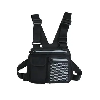 Unisex Chest Bag Vest Bag Trend Multi-Function Waterproof Oxford Simple Fashionable Wild Popular Solid color Personality H1
Unisex Chest Bag Vest Bag Trend Multi-Function Waterproof Oxford Simple Fashionable Wild Popular Solid color Personality H1