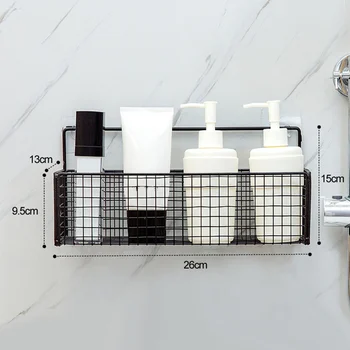 Bathroom Shower Caddy Shelf With Hooks Storage Rack Organizer Adhesive Stainless Steel Without Drilling Kitchen Tool
Bathroom Shower Caddy Shelf With Hooks Storage Rack Organizer Adhesive Stainless Steel Without Drilling Kitchen Tool