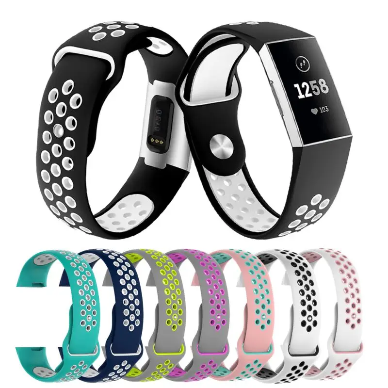 Two-tone Silicone Watch Band Wrist Strap For Fitbit Charge 3 Replacement Belt Bracelet Smart Watch Accessories
Two-tone Silicone Watch Band Wrist Strap For Fitbit Charge 3 Replacement Belt Bracelet Smart Watch Accessories