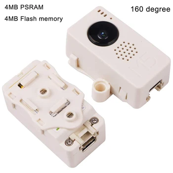 

New Fish-Eye Camera Module OV2640 Fisheye Mini Camera Unit Demoboard with ESP32 PSRAM Development Board GROVE Port Type-C