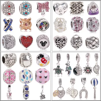 Simple Style Big Ball Stars Crystal Flower Diy Bead Fit Original Pandora Charms Silver Color Bracelet Trinket Jewelry Women Gift
Simple Style Big Ball Stars Crystal Flower Diy Bead Fit Original Pandora Charms Silver Color Bracelet Trinket Jewelry Women Gift