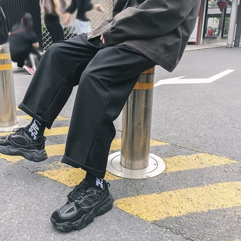 2020 New Year Winter Korean Popular Wide-legged Couple Neutral Hip-hop Business Solid Color Casual Suit Pants
2020 New Year Winter Korean Popular Wide-legged Couple Neutral Hip-hop Business Solid Color Casual Suit Pants