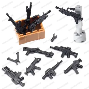 Military Soldier M4 Charge Guns Weapons Building Block Set Moc WW2 Figures Equipment Fighting Model Diy Boy Gift Educational Toy 
Military Soldier M4 Charge Guns Weapons Building Block Set Moc WW2 Figures Equipment Fighting Model Diy Boy Gift Educational Toy