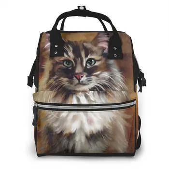 Vintage Cat Painting Nappy Backpack Mummy Bag Large Capacity Mom Baby Multi-function Waterproof Outdoor Travel Diaper Bags
Vintage Cat Painting Nappy Backpack Mummy Bag Large Capacity Mom Baby Multi-function Waterproof Outdoor Travel Diaper Bags