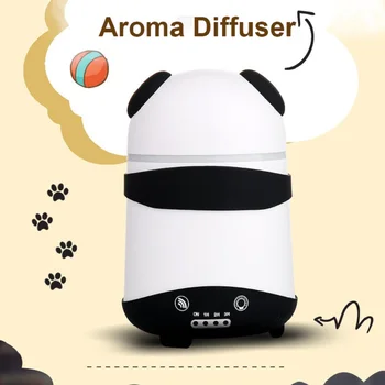 Cartoon Panda Aroma Diffuser Essential Oil Air Humidifier with 2 Mist Outlet Led Light Mini Ultrasonic Aromatherapy Diffuser
Cartoon Panda Aroma Diffuser Essential Oil Air Humidifier with 2 Mist Outlet Led Light Mini Ultrasonic Aromatherapy Diffuser