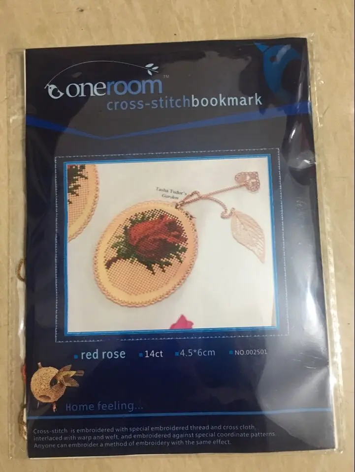 Craft Stich Cross Stitch Bookmark Metal Silver Golden Needlework Embroidery Crafts Counted Cross-Stitching Kit-9
Craft Stich Cross Stitch Bookmark Metal Silver Golden Needlework Embroidery Crafts Counted Cross-Stitching Kit-9