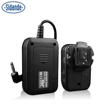 Sidande Electronic New Superior Quality WFC-04 433MHz 16 Channels Frequency Wireless Flash Trigger for Studio Camcorder 
Sidande Electronic New Superior Quality WFC-04 433MHz 16 Channels Frequency Wireless Flash Trigger for Studio Camcorder