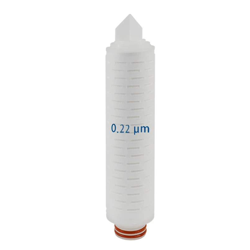 0.22 µm Polypropylene Micro fiber Membrane Pleated Filter Cartridges 10 Inch, 222 O'Ring Design&Bayonet, Compatible Parker&Pall
0.22 µm Polypropylene Micro fiber Membrane Pleated Filter Cartridges 10 Inch, 222 O'Ring Design&Bayonet, Compatible Parker&Pall