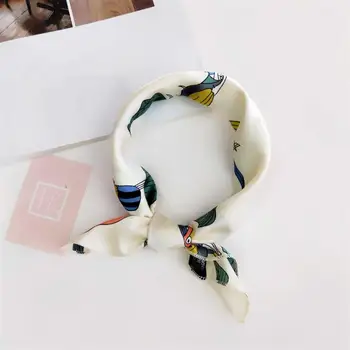 Small Scarf Soft Hair Tie Band Decorative Multifunctional Head Scarf Multicolor Stripe Print Kerchief Neck 
Small Scarf Soft Hair Tie Band Decorative Multifunctional Head Scarf Multicolor Stripe Print Kerchief Neck