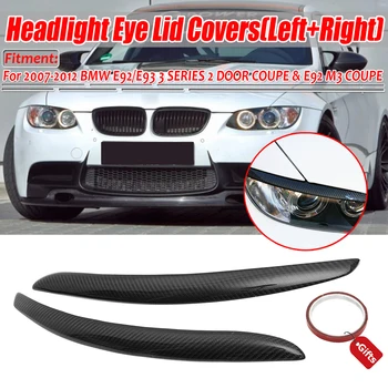 1Pair Real Carbon Fiber Headlight Lid Eyebrow for BMW E92 E93 335I 335CI Model 2007-2012 Eyelids Trim Cover
1Pair Real Carbon Fiber Headlight Lid Eyebrow for BMW E92 E93 335I 335CI Model 2007-2012 Eyelids Trim Cover