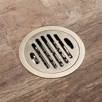 Copper Floor Drain Circle Mesh Vintage Floor Drain Large Flow Bathroom Bronze Deodorizing Floor Drain Manufacturers Direct Selli
Copper Floor Drain Circle Mesh Vintage Floor Drain Large Flow Bathroom Bronze Deodorizing Floor Drain Manufacturers Direct Selli