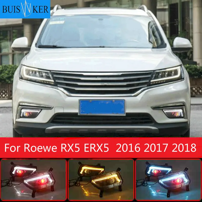 Для Roewe RX5 ERX5 2016 2017 2018 светодиодсветодиодный дневные ходовые огни DRL противотуманная лампа с желтым указателем поворота
Для Roewe RX5 ERX5 2016 2017 2018 светодиодсветодиодный дневные ходовые огни DRL противотуманная лампа с желтым указателем поворота