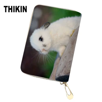 THIKIN Cute Rabbit Print Wallet Leather Girls CardHolder Zipper Bags Animal Credit Business Card Holder Protector Organizer Card
THIKIN Cute Rabbit Print Wallet Leather Girls CardHolder Zipper Bags Animal Credit Business Card Holder Protector Organizer Card