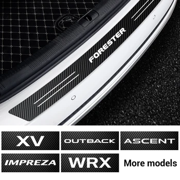 Car Trunk Guard Decal Rear Bumper Carbon Fiber Stickers for Subaru Forester XV Outback Ascent Legacy Impreza WRX STI BRZ WRC
Car Trunk Guard Decal Rear Bumper Carbon Fiber Stickers for Subaru Forester XV Outback Ascent Legacy Impreza WRX STI BRZ WRC