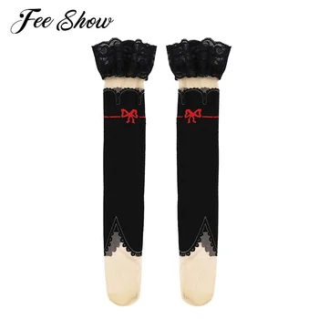 Womens Thigh High Lace Top Stockings Pantyhose Lace Non-slip Silicone Band Sexy Lingerie Sheer Hosiery Over the knee Stockings
Womens Thigh High Lace Top Stockings Pantyhose Lace Non-slip Silicone Band Sexy Lingerie Sheer Hosiery Over the knee Stockings