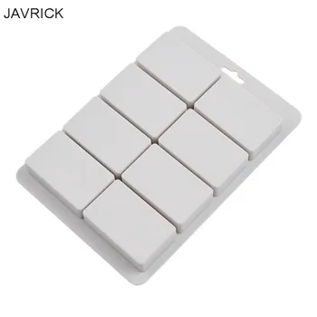 8 Cavity Silicone Mold Rectangle DIY Soap Baking Cake Chocolate Ice Cube Tray 
8 Cavity Silicone Mold Rectangle DIY Soap Baking Cake Chocolate Ice Cube Tray