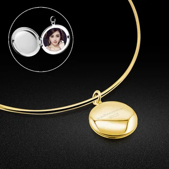 Hot Selling 925 Silver Surface Fashion Gold Collar Fashion Women's Necklace Torque Bohemia Jewelry Box pendant custom photo
Hot Selling 925 Silver Surface Fashion Gold Collar Fashion Women's Necklace Torque Bohemia Jewelry Box pendant custom photo