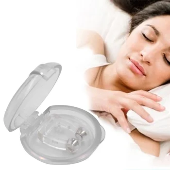 1 pcs Silicon Stop Snoring Nose Clip Anti Snore Stop Snoring Nose Clip Sleep Tray Sleeping Aid Apnea Guard Night Case
1 pcs Silicon Stop Snoring Nose Clip Anti Snore Stop Snoring Nose Clip Sleep Tray Sleeping Aid Apnea Guard Night Case
