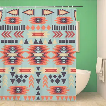 Bathroom Shower Curtain American Colorful Navajo Pattern Aztec Native Vintage Abstract Chevron 72x72 inches Waterproof Bath
Bathroom Shower Curtain American Colorful Navajo Pattern Aztec Native Vintage Abstract Chevron 72x72 inches Waterproof Bath