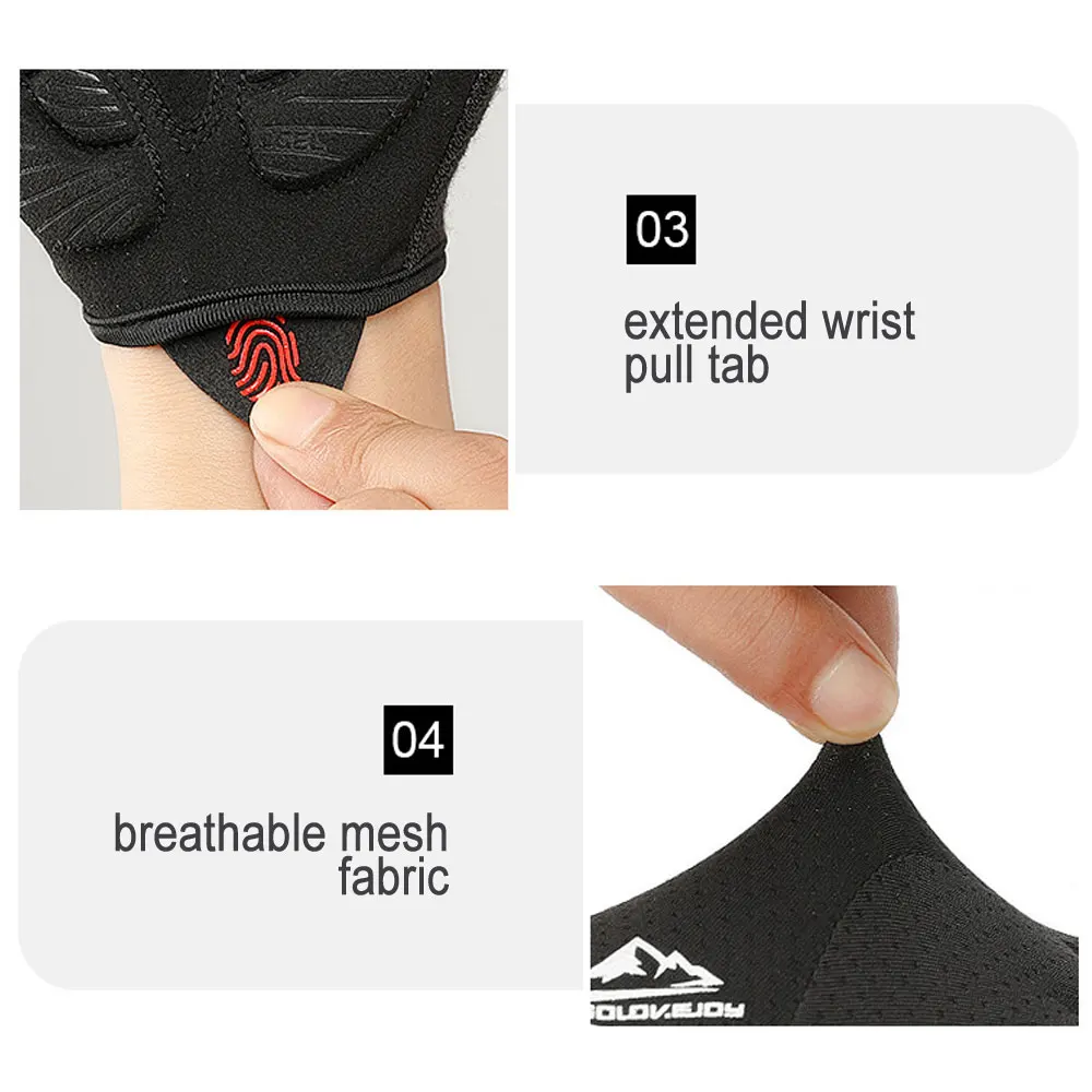NEWBOLER Shockproof GEL Pad Cycling Gloves Half Finger Sport Gloves Men Women Summer Bicycle Gym Fitness Gloves MTB Bike Gloves NEWBOLER Shockproof GEL Pad Cycling Gloves Half Finger Sport Gloves Men Women Summer Bicycle Gym Fitness Gloves MTB Bike Gloves