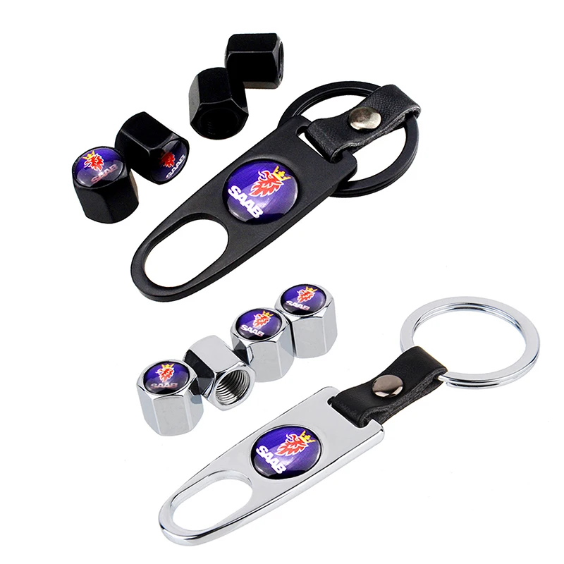 Tire Valve Caps with leather Keychain Car Styling for SAAB 9-3 9-5 93 9000 900 9-7 600 99 9-X 97X Turbo X Monster 9-2X GT750 92
Tire Valve Caps with leather Keychain Car Styling for SAAB 9-3 9-5 93 9000 900 9-7 600 99 9-X 97X Turbo X Monster 9-2X GT750 92