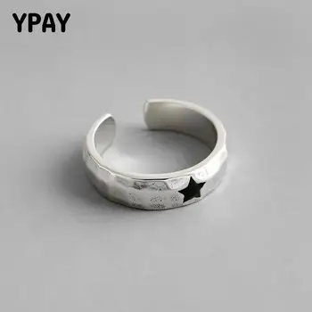 YPAY 100% Authentic 925 Sterling Silver Open Rings for Women Korea Vintage Star Epoxy Adjustable Ring Fine Party Jewelry YMR950
YPAY 100% Authentic 925 Sterling Silver Open Rings for Women Korea Vintage Star Epoxy Adjustable Ring Fine Party Jewelry YMR950