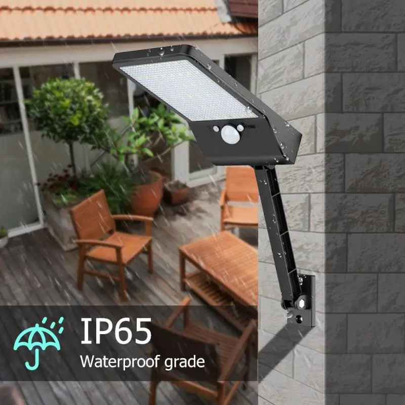 48 LED Remote Control Solar Light PIR Motion Sensor Solar Street Light IP65 Outdoor Waterproof Garden Solar Powered Lamp
48 LED Remote Control Solar Light PIR Motion Sensor Solar Street Light IP65 Outdoor Waterproof Garden Solar Powered Lamp