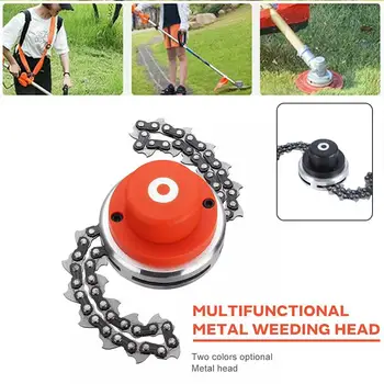 Portable Multifunctional Chain Metal Home Orange Durable Cutting Trimmer Head Practical Mower Chain Weeder Lawn Machine
Portable Multifunctional Chain Metal Home Orange Durable Cutting Trimmer Head Practical Mower Chain Weeder Lawn Machine