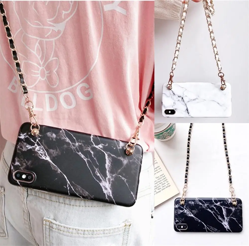 Classic Marble Crossbody Phone Case For Samsung Galaxy S8 S9 S10 plus S10E S7 edge note8 9 A40/50/70 cover with long strap Chain
Classic Marble Crossbody Phone Case For Samsung Galaxy S8 S9 S10 plus S10E S7 edge note8 9 A40/50/70 cover with long strap Chain