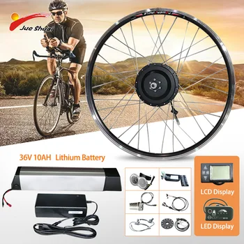 Electric Bike Conversion kit rear wheel 500W 36V 10AH Lithium Battery electric hub motor 20" 24''26'' wheel Hub Motor Wheel kit
Electric Bike Conversion kit rear wheel 500W 36V 10AH Lithium Battery electric hub motor 20" 24''26'' wheel Hub Motor Wheel kit