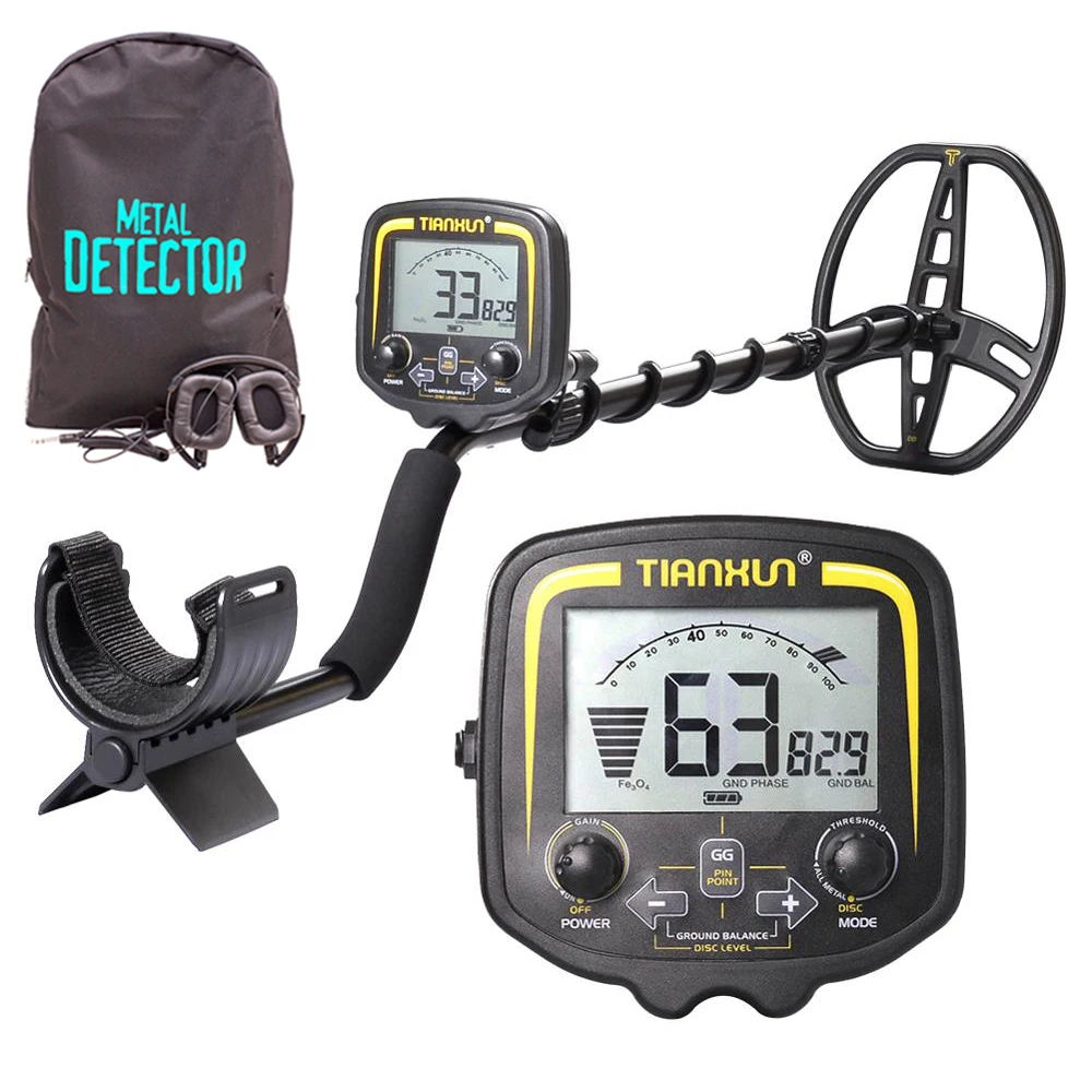 Professional Underground Gold Metal Detector TX-850 LCD waterproof search coil max detecting Depth 2.5m
Professional Underground Gold Metal Detector TX-850 LCD waterproof search coil max detecting Depth 2.5m