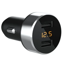 Seabuy 3.1A Dual USB Car Charger 2 Port LCD Display 12-24V Fast Quick Charging Auto Power Adapter with LED Light
Seabuy 3.1A Dual USB Car Charger 2 Port LCD Display 12-24V Fast Quick Charging Auto Power Adapter with LED Light