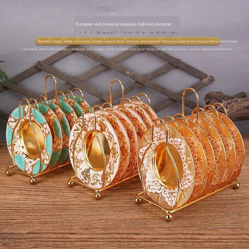 Cushion High-end Dining Plate Tableware Home Furnishing Retro Creative Dining Pad Heat Insulation Pad Waterproof Pad
Cushion High-end Dining Plate Tableware Home Furnishing Retro Creative Dining Pad Heat Insulation Pad Waterproof Pad