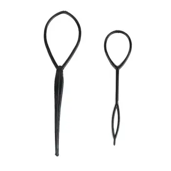 Popular 2Pcs/set Ponytail Creator Plastic Loop Styling Tools Plastic DIY Hair Braiding Braider Tool Fashion Hair Braid Maker
Popular 2Pcs/set Ponytail Creator Plastic Loop Styling Tools Plastic DIY Hair Braiding Braider Tool Fashion Hair Braid Maker