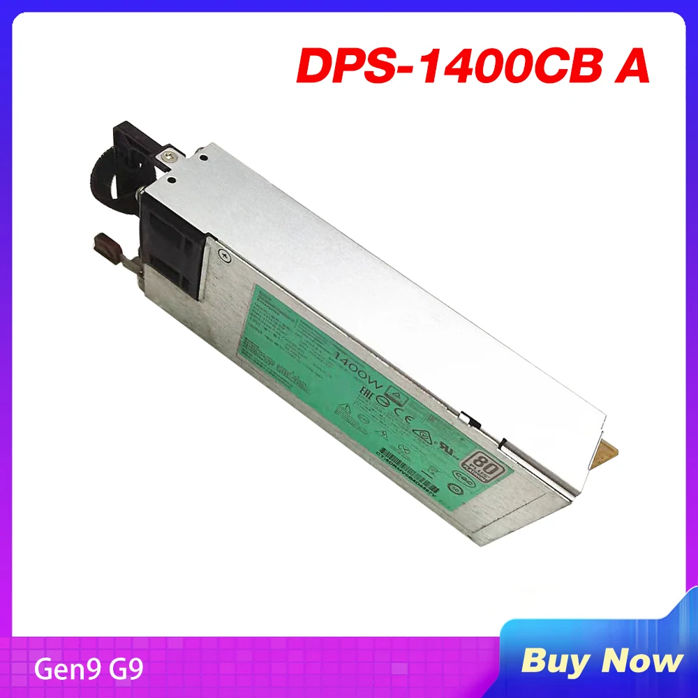 DPS-1400CB A For HP Gen9 G9 Power Supply 720620-B21 HSTNS-PD43 733428-101 733427-001 754383-001 1400W
DPS-1400CB A For HP Gen9 G9 Power Supply 720620-B21 HSTNS-PD43 733428-101 733427-001 754383-001 1400W