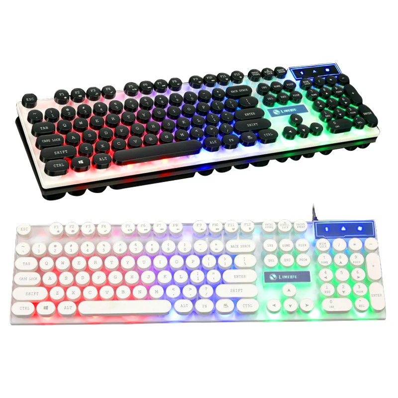 Gaming Keyboard Imitation Mechanical Keyboard and mouse Gaming USB 104 Keycaps Russian Gamer Keyboard With Backlight Key Board
Gaming Keyboard Imitation Mechanical Keyboard and mouse Gaming USB 104 Keycaps Russian Gamer Keyboard With Backlight Key Board
