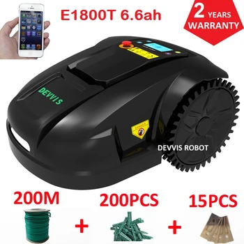 IOS Andriod Smartphone WIFI Control DEVVIS Automatic Grass Mower RobotE1800T 200m wire+200pcs pegs+15pcs blade,Water-proofed
IOS Andriod Smartphone WIFI Control DEVVIS Automatic Grass Mower RobotE1800T 200m wire+200pcs pegs+15pcs blade,Water-proofed