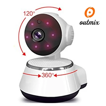V380 Wireless Camera Home WiFi Smart Indoor Surveillance Security Camera Home Security Shaking Machine European Standard
V380 Wireless Camera Home WiFi Smart Indoor Surveillance Security Camera Home Security Shaking Machine European Standard