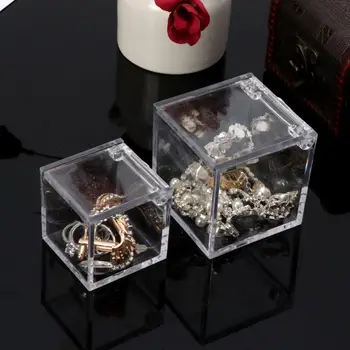12Pc Transparent Acrylic 5 Sided Display Storage Box Case Square Cube Props Box
12Pc Transparent Acrylic 5 Sided Display Storage Box Case Square Cube Props Box